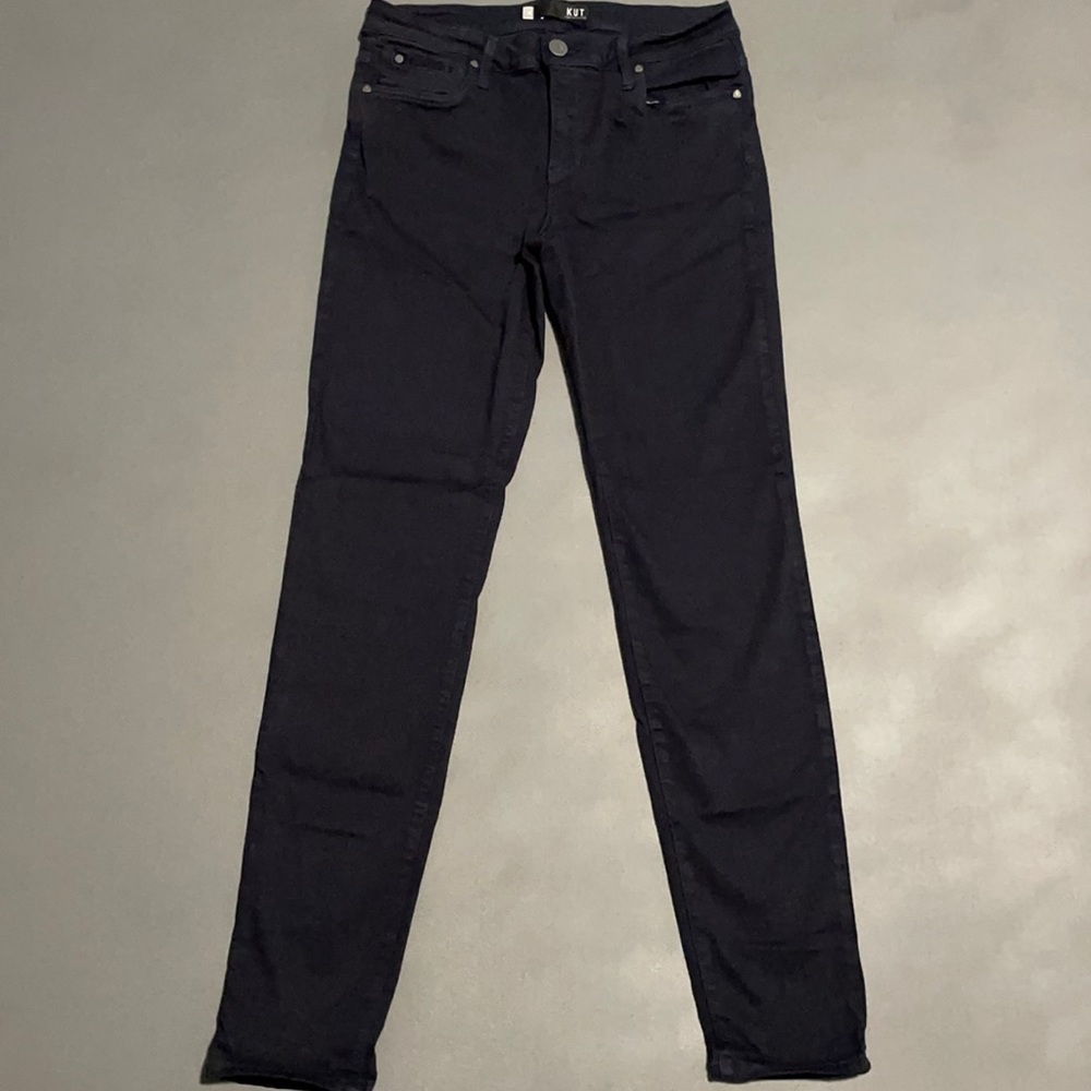 KUT Diana Skinny Stretch Denim Jeans Made in USA